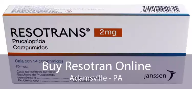 Buy Resotran Online Adamsville - PA